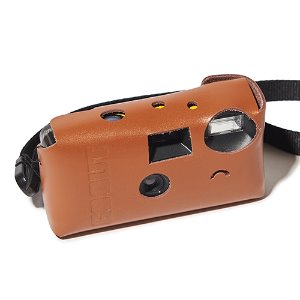[GO OUT x URBANDTYPE]Disposable Camera leather Case_Tan